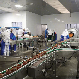 Línea de Procesamiento Automática de Atún y <span class=keywords><strong>Sardinas</strong></span> Enlatadas Sanfu de Alta Calidad, Bomba de Engranajes 380V 3.8KW, Acero Inoxidable de Grado Alimenticio - Product Image 5