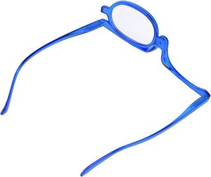 Magnifying <b>Glasses</b> Rotating Makeup <b>Reading</b> <b>Glasses</b> Anti Blue Light Make-up Presbyopic Eyeglasses Diopter +1.0 +<b>1.5</b> +2.0 to +4.0 - Product Image 2