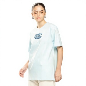 Bulk <b>Womens</b> Casual Printed T <b>Shirt</b> 100% Cotton Eco-friendly Custom OEM ODM Factory Supplier Manufacturer Private Label Custom - Product Image 2