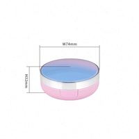 15g Wadah BB Cushion Kosmetik Bahan Daur Ulang Kustom Hitam Putih Emas Mewah Cangkang Foundation Udara Sengmi Plastik PP