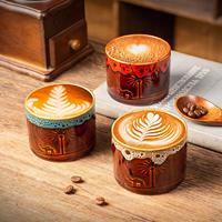 Meilleure vente : Tasse à café et à eau en céramique cuite au four, motif Chameau du Désert, style Rétro Luxe Léger, réutilisable, portable, compatible lave-vaisselle et alimentaire