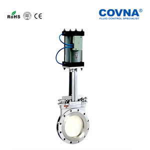 วาล์วเกตแบบมีดลม COVNA รุ่น AC220V DN50 ผลิตจากสแตนเลส 304 มาตรฐาน ANSI วาล์วเกตแบบมีดลมสำหรับของเหลวข้น - Product Image 3