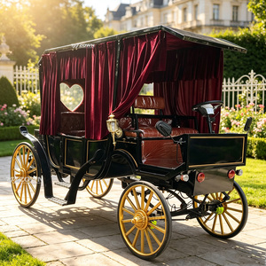 Voiture de Mariage de Luxe Rétro Noire, Véhicule de Tourisme Panoramique, Transport Spécial à Succès des Fabricants - Product Image 1