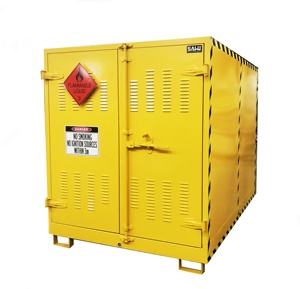 SAI-U Usine En Plein Air Huile Tambour De Stockage Cabinet Inflammables Sécurité Cabinet DC006Y - Product Image 4