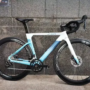 FUOCO-horquilla de fibra de carbono para adulto, bicicleta de carretera, 22 velocidades