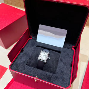 Boîte à Montre Rouge de Luxe pour Cartier, Coffret Cadeau Haut de Gamme de Marque de Créateur, Emballage Personnalisé pour Montre - Product Image 5