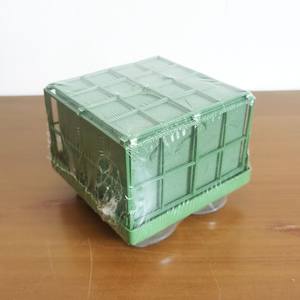 Mousses florales vertes carrées de haute qualité pour décoration de mariage avec ventouse en argile pour arrangements floraux – Vente en gros - Product Image 3