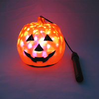 Citrouille lumineuse en LED, 7 couleurs, pour Halloween, lanternes, bac à bonbons, décoration de Table, flambant neuf