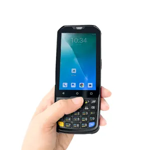 OEM pemindai kode batang PDAs Android 11.0, Terminal Data kasar komputer seluler dengan NFC dan GPS