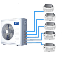 Climatiseurs commerciaux multi-split AUX, unités cassette, climatiseurs muraux multi-zones