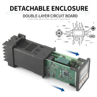 Controlador de Temperatura Digital PID XRKC REX-C100 48*48 K M*DA/V*DA, Termostato Inteligente Industrial ODM/OEM para Máquina de Empaquetado