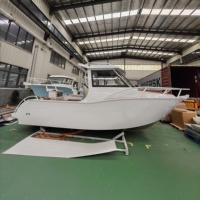 Bateau de pêche rapide Gospel Boat Profisher 6,25 m, modèle Profisher, bateau de pêche en aluminium