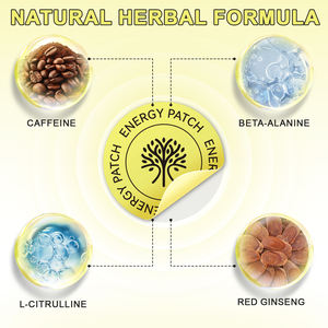 Acentiallabsは気分の活力をサポートし、フォーカスプライベートラベルのビタミンとカフェインのエネルギー増強剤の経皮パッチを維持するのに役立ちます - Product Image 4