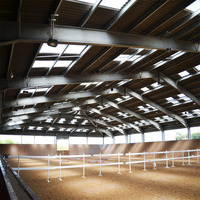 Caballo grande galvanizado en caliente, Granero en caja, Granero con puerta dividida