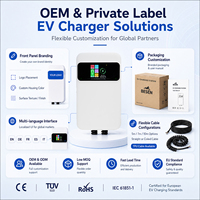 Chargeur EV mural 7KW Type 2 EV Chargeur de voiture électrique EU IEC avec Byd MG Kia