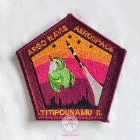 Patch brodé de haute qualité Patch de broderie de cheval Rose fer sur les vêtements