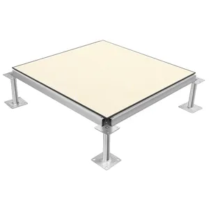 Finitura HPL anti statico pavimenti rialzati utilizzo data center 600*600*32mm supporto personalizzazione superficie pavimento antistatico