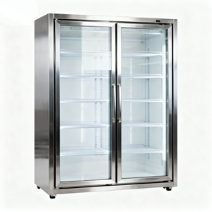 Congélateur d'affichage de dépanneur de supermarché de gros d'usine refroidissement à température unique avec compresseur efficace - Product Image 6