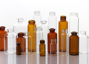 Flacon en verre personnalisé avec logo, flacon vide pour sérum, flacon pour pénicilline et flacon pour peptides avec bouchon en caoutchouc pour emballage cosmétique - Product Image 3