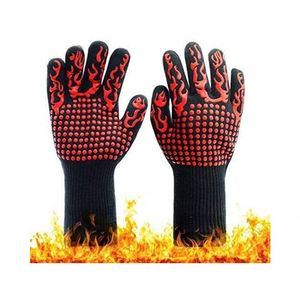 Las Mejores Guantes de Cocina Resistentes al Calor para Barbacoa, Guantes de Silicona para Horno y Microondas - Product Image 1