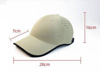 Gorra de Béisbol Deportiva Unisex de 6 Paneles, Personalizable, con Perforaciones Láser, Tejido Ligero y Resistente, Venta al Por Mayor