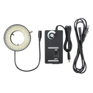 조정 가능한 알루미늄 합금 152pcs LED 링 빛 현미경 조명 램프 6500K 비디오 디지털 및 스테레오 현미경 - Product Image 4