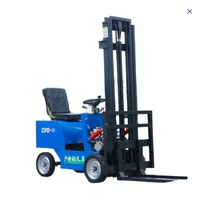 Chariot élévateur électrique simple 800 kg, batterie DC 48V38Ah, commande assise, petit modèle, levage hydraulique, pour restaurant et chargement