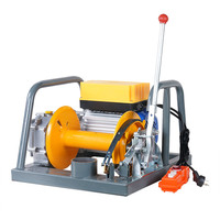 Treuil électrique à traction rapide 220V de haute qualité avec câble métallique en acier personnalisable à embrayage parallèle pour la vente au détail et les hôtels