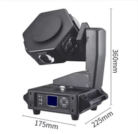 UNOXINE 6*40W Lumière de tête mobile LED RGBW |   Effet de faisceau DMX512 avec corps en aluminium pour club, KTV et parcs à thème