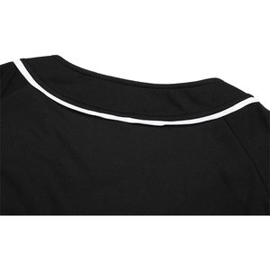 Women's Cropped Baseball Jersey Custom Name Number Red Sport Shirt Casual Athletic <b>Tee</b> Team Game Day Apparel - Product Image 3