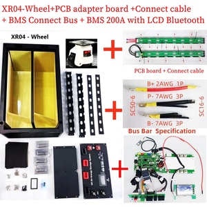 XR04-48V280AH Güneş Enerjisi Depolama Güç Kutusu LiFePO4 Pil Bankası/Muhafaza DIY Kiti Smart BMS LCD CAN 485 BT 280AH 302AH 304A - Product Image 4