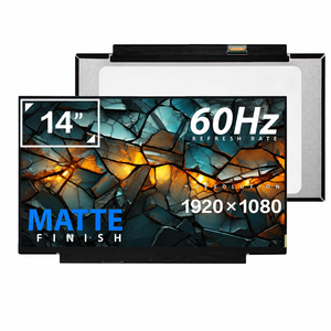 ซ่อมแซมจอแสดงผล B2b ขนาด 14 นิ้ว Full HD 1920x1080 บางเฉียบ 60hz 30 พิน Edp แบบไม่สัมผัส รุ่น B140HAN04.1 NV140FHM-N61 ตัวเลือกสำหรับตัวแทนจำหน่าย - Product Image 1