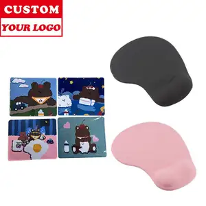 Prix de gros d'usine cadeau promotionnel sublimation gel de silicone personnalisé 3d tapis de souris