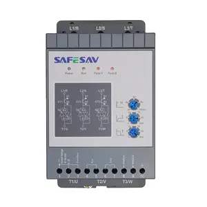 Ac 5.5KW 400V 11A soft starter for motor 3 phase control SSR series 50/60 Hz built in bypass air conditioner starters