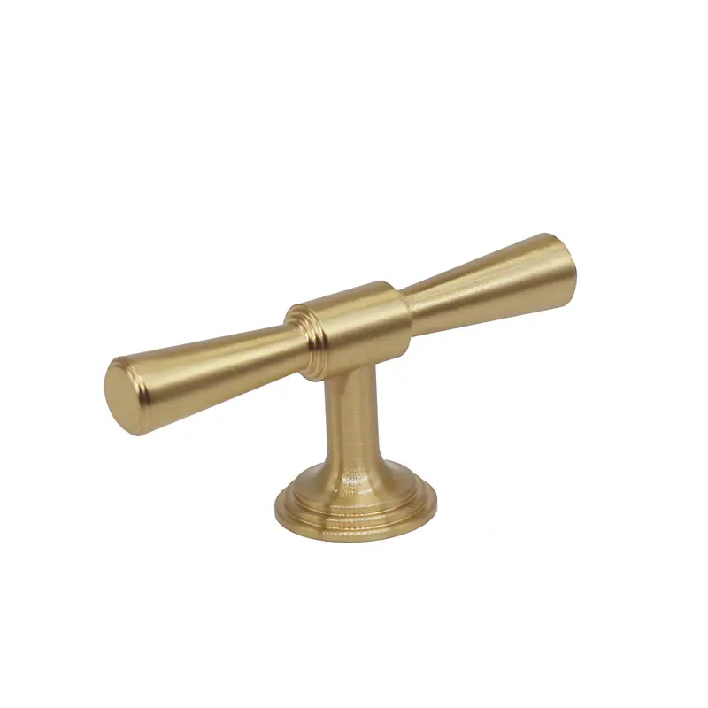 European style Hot sale Italianism Brass Furniture Hardware Handles and Knobs for desk cabinet Gold Pull drawer China factory