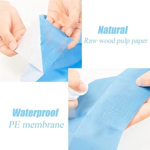Copriwater Monouso Adesivi da Viaggio, Set Singolo, 2 Strati Carta + Pellicola PE per Bagni - Product Image 4