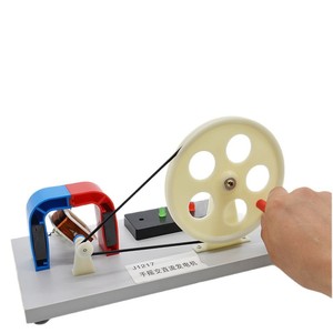 Hand-cranked AC/DC generator scientific experiment model Faraday motor junior high school <b>physics</b> experiment equipment - Product Image 2