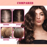 Minyak Pertumbuhan Rambut Strawberry Mint, Minyak Esensial Alami untuk Rambut Tipis, Kering, dan Rusak, Perawatan Melembapkan dan Menenangkan Kulit Kepala