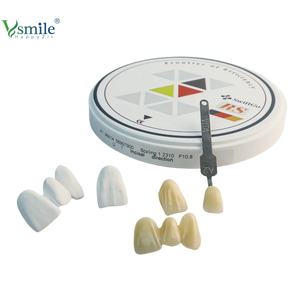 Bloc de zircone à frittage rapide 3D à haute translucidité (43-53 %), disque multicouche dégradé pour couronnes et bridges dentaires, laboratoire dentaire <span class=keywords><strong>Vsmile</strong></span> - Product Image 5