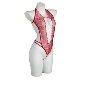 Combinaison transparente sexy pour femmes, sans manches, extensible, lingerie, chemise de nuit 8442 - Product Image 4