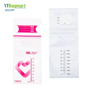 24 Years Experience Leakproof Plastic Breastmilk Storage Bags Bpa Free Pe Breast Milk Bags For Storing And Freezing