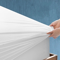 Protège-matelas en coton éponge premium AOSEN, respirant, doux et à poches profondes, surface en tissu éponge, fabrication de housses de lit