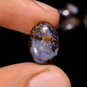 Aura Gems - Ópalo Natural en Bruto, Cabujón Ovalado de 14x10 mm para Joyería, Suministro de Piedras, Sanación Energética de Chakras - Product Image 2