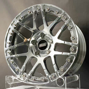 5x114.3 5x127 5x150 6x139.7 Deep Lip 16-24 Inci Velg Beadlock Off-Road Aluminium Alloy Forged untuk Pickup SUV - Product Image 3