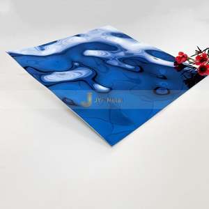 EX118 Wall Panel Stainless Steel 304 Ripple Decorative <b>Sheet</b> Metal Ceiling Plate Water Bending Cutting Welding Services Included - Product Image 3