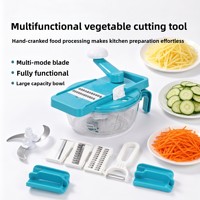 Coupe-légumes manuel multifonction direct usine, râpe à pommes de terre, trancheuse à carottes, en plastique et acier inoxydable, le summum