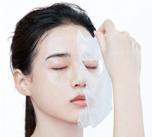 Маска из органической гиалуроновой кислоты, оптовая продажа, натуральные осветляющие очищающие листы, основные ингредиенты, Ганодерма и арбутин - Product Image 2