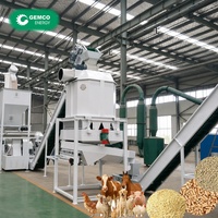 Mélangeur pour usine d'aliments pour animaux, fabricant d'aliments pour bovins et ovins, faible taux de poudre, production stable, économie de main-d'œuvre