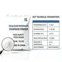 Phosphate dicalcique DCP, additif alimentaire, phosphate de calcium et d'hydrogène pour la nutrition animale, alimentation des volailles et du bétail, CAS n° 7757-93-9