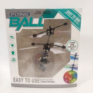 Hot New Flying RC Ball Aircraft Helicóptero Led Flashing Light up Toy Induction Toy Electric Toy Drone para niños - Product Image 2